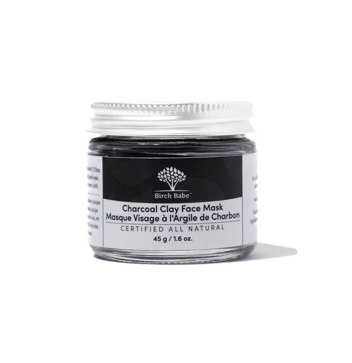 Your skin will feel detoxed, cleansed and revitalized after using a glass jar of this Canadian made this clay mask.