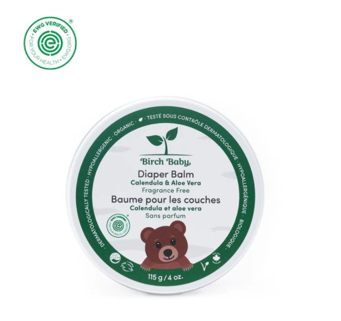 EWG Verified, dermatologist tested and packaged in a plastic-free 115 g aluminum tin.