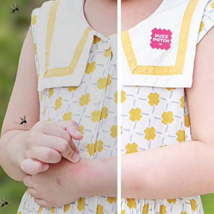 BuzzPatch uses the most effective, but safe, essential oil combination designed to confuse mosquitoes and hide your kids from their senses.