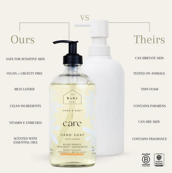 Blood Orange, Bergamot and Sandalwood Hand Soap