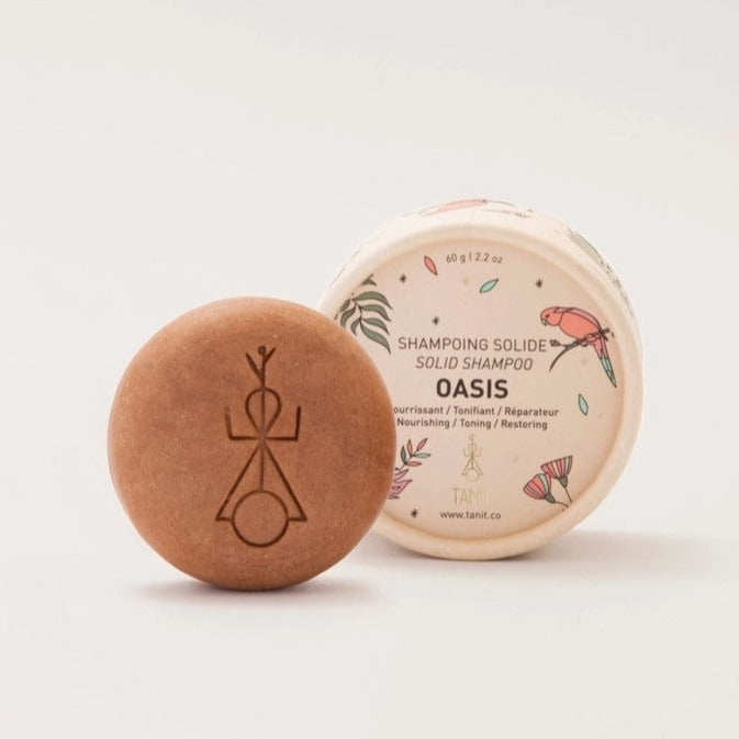 Oasis Boréale Shampoo Bar by Tanit Botanics is a perfect for normal hair and it nourishes, protects and restores vitality.