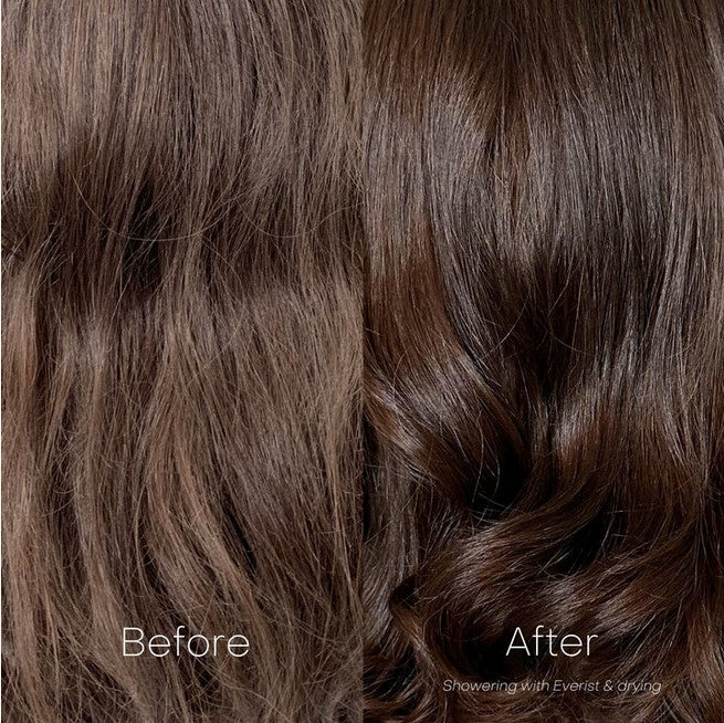 Everist conditioner before and after. The Deep Conditioning Concentrate can be used as a rich, daily conditioner or left on for 15 minutes as a deep treatment mask. Each 100ml (3.4oz) recyclable aluminum tube lasts as long as a traditional 300ml bottle of conditioner.
