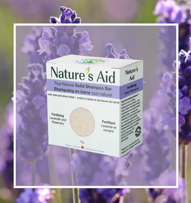 Nature's Aid Shampoo Bar - Fortifying Lavender Rosemary
