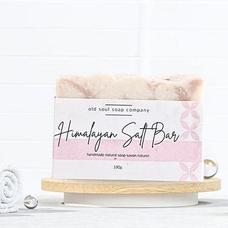 himalayan salt old soul soap company handcrafted natural soap made in Canada