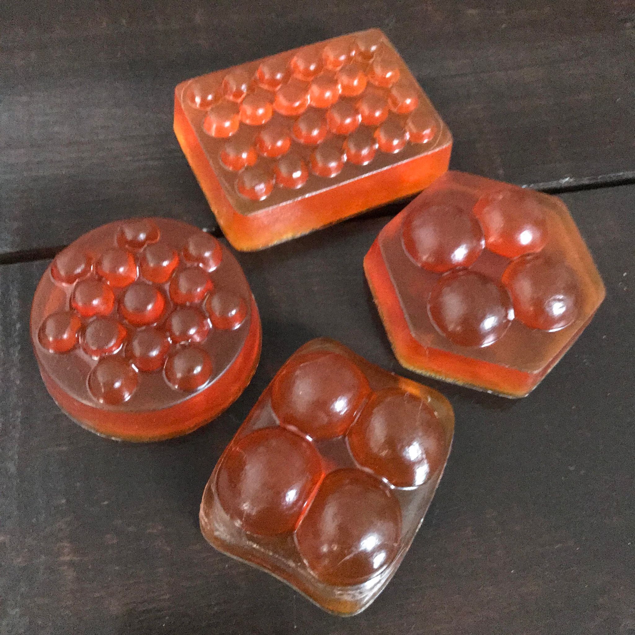 Honey turmerc vegetable glycerin massage soaps made in canada by Simply Natural Canada with honey and tumeric