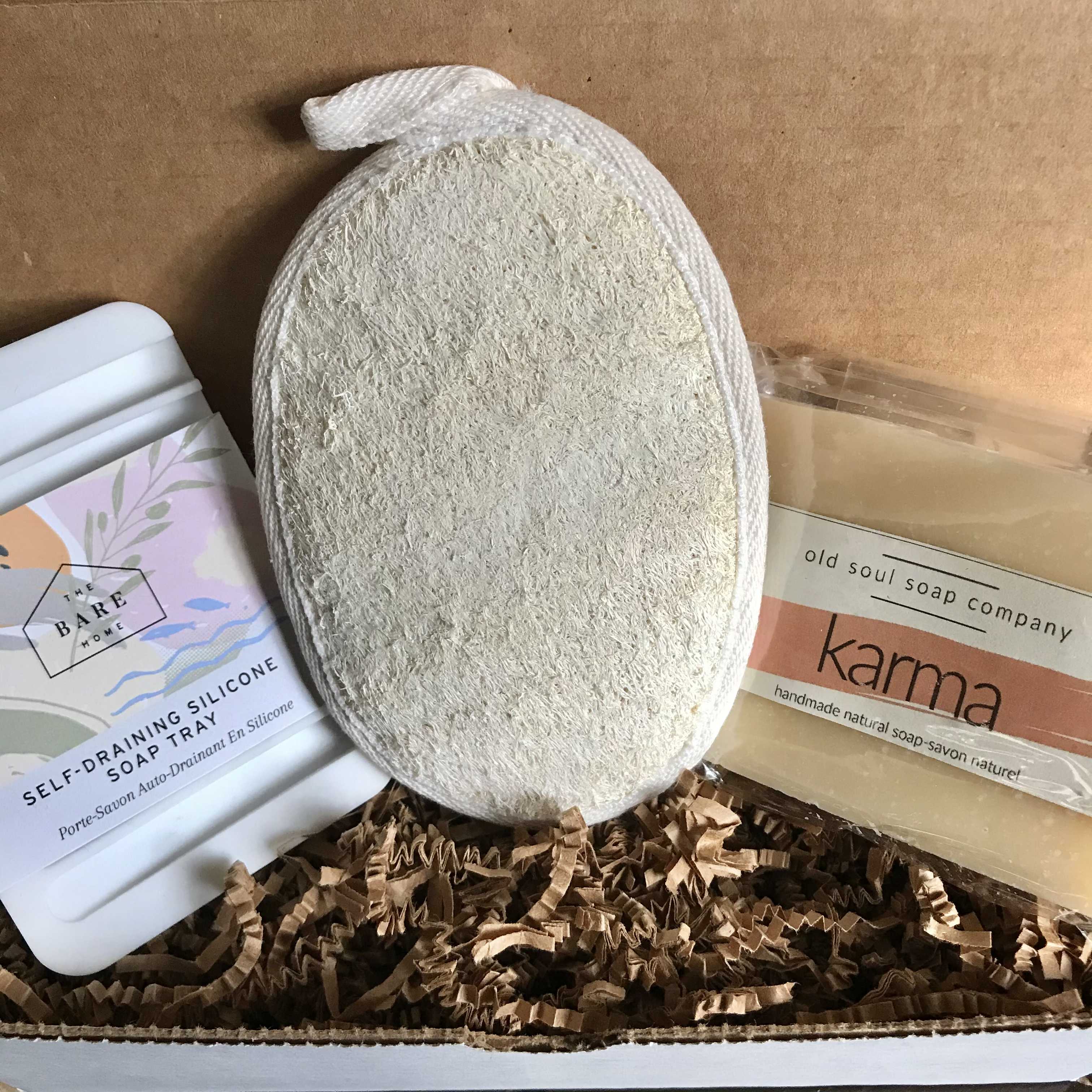 Love the idea giving a sustainable budget-friendly gift that both pampers and energizes the body? If so, this Karma Gift Set may be just the thing. Everyone needs a little Karma in their life! This Canadian made vegan soap features a empowering blend of Lemongrass, Citrus, Patchouli, Pine and Lavender.