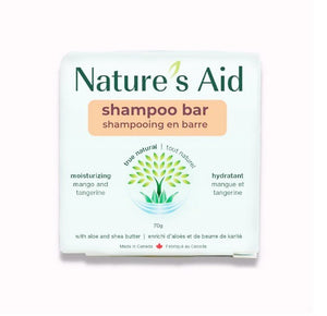 Nature's Aid Shampoo Bar - Moisturizing Mango Butter Tangerine