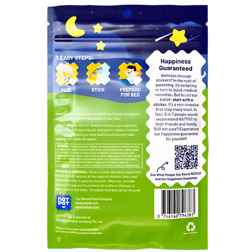 Back of a product packaging with text and graphics on a white background