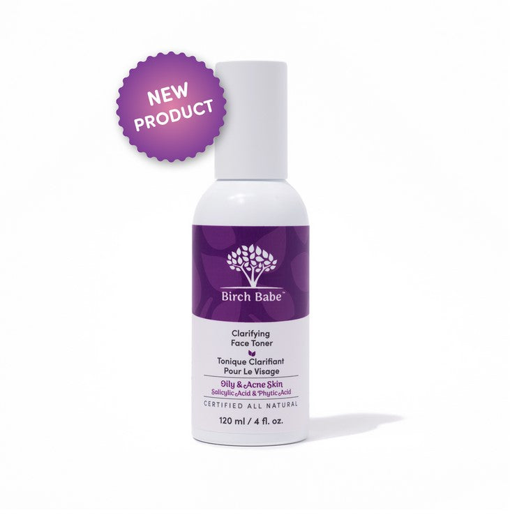 Nurture your skin with this active face toner formula and embrace a smoother, brighter complexion. This Canadian made Clarifying Face Toner is packaged in a forever recyclable 120 ml aluminum bottle and reusable plastic spray nozzle.