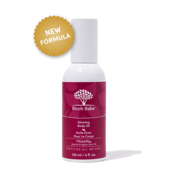 This Canadian made 95% organic Glowing Body Oil Spray by Birch Babe delivers deep hydration and essential protection. Enriched with rich fatty acids, to reinforce skin's natural barrier, unveiling a radiant and revitalized glow.