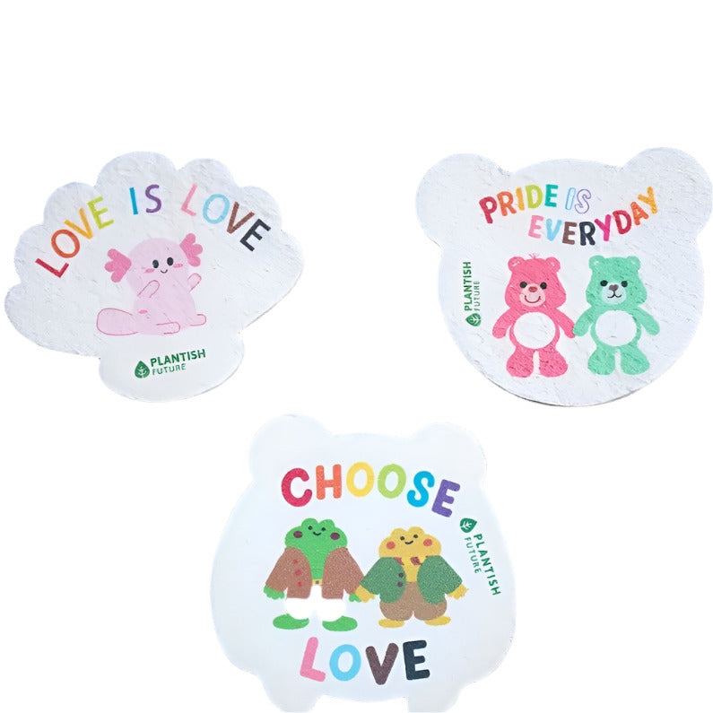 This Progress Pride Pop-up Sponge Set of 3 is a limited feature collection of Plantish to celebrate Pride Months around the globe more inclusively. It's another great zero-waste swap for your kitchen.