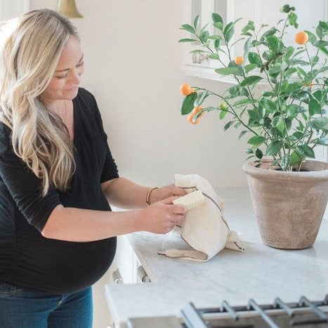 This Canadian made laundry stain stick by The Bare Home works on even the toughest stains.