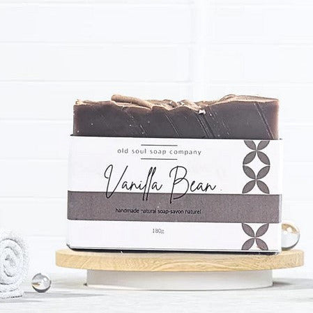 vanilla bean old soul soap company handcrafted natural vegan soap made in canada