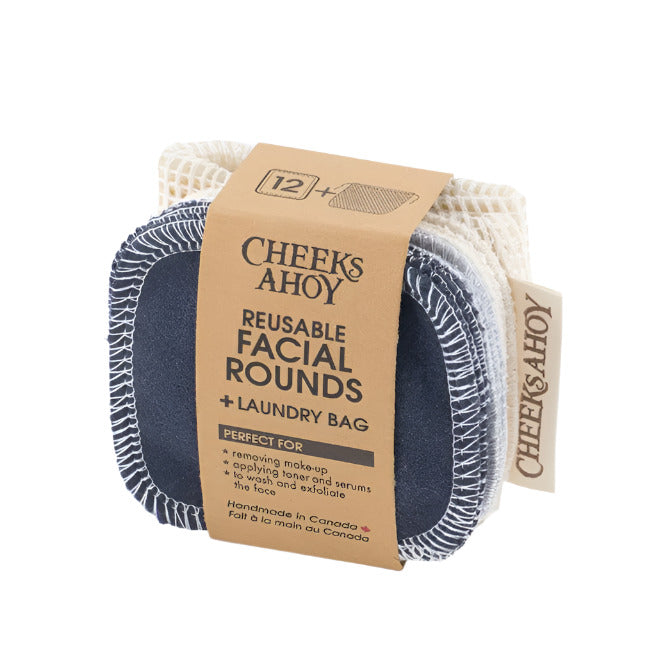 Reusable Facial Rounds - Warm, Neutral, Charcoal