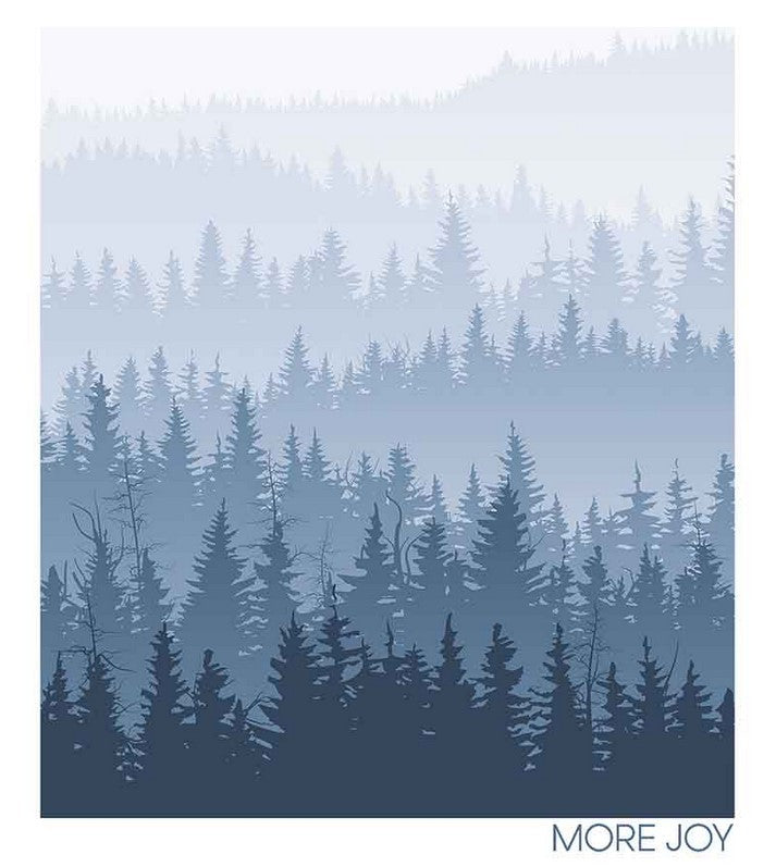 Compostable eco sponge cloth made of cellulose and cotton with a wild forest on a white background replaces paper towel by absorbing 20x its weight in liquid. Size 20 x 17 cm