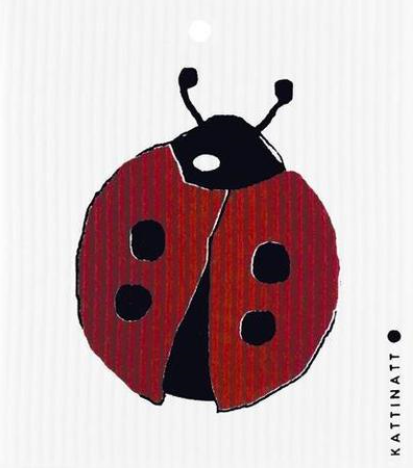 buy ladybug kattinatt Swedish dishcloth