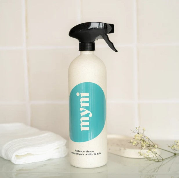 bathroom cleaner spray bottle in wheat straw 750 ml size