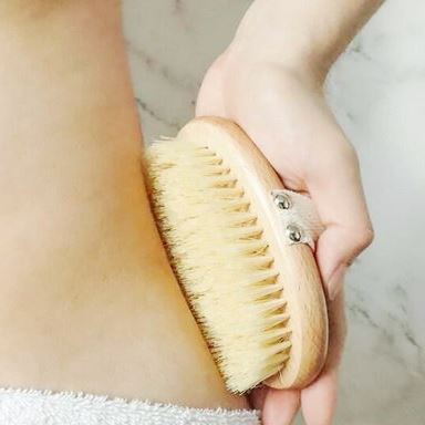 how to dry brush your skin