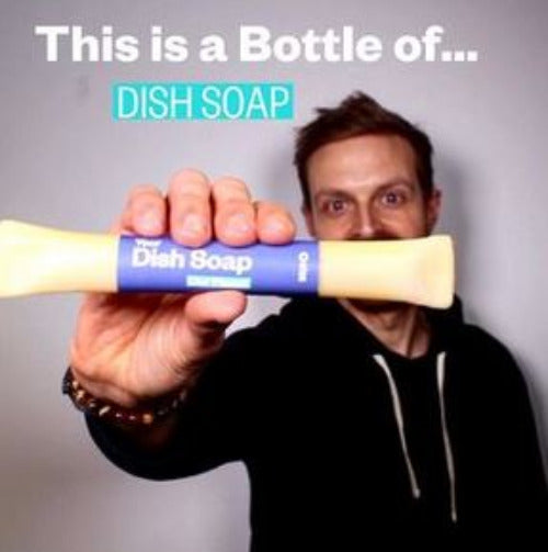 zero waste dish soap concentrate beeswax pods by the canadian brand etee