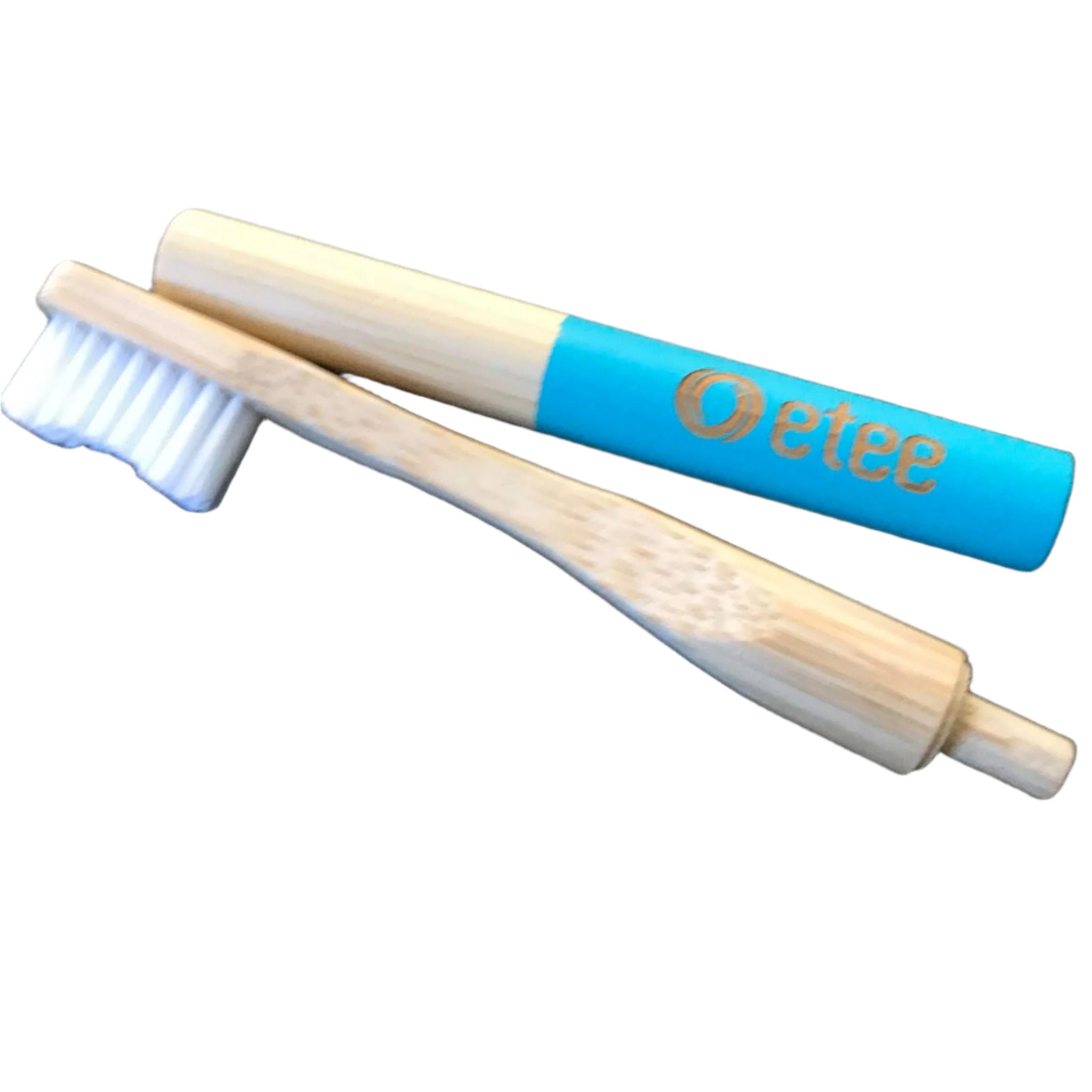 Replaceable head 'sea' teal tip toothbrush by etee