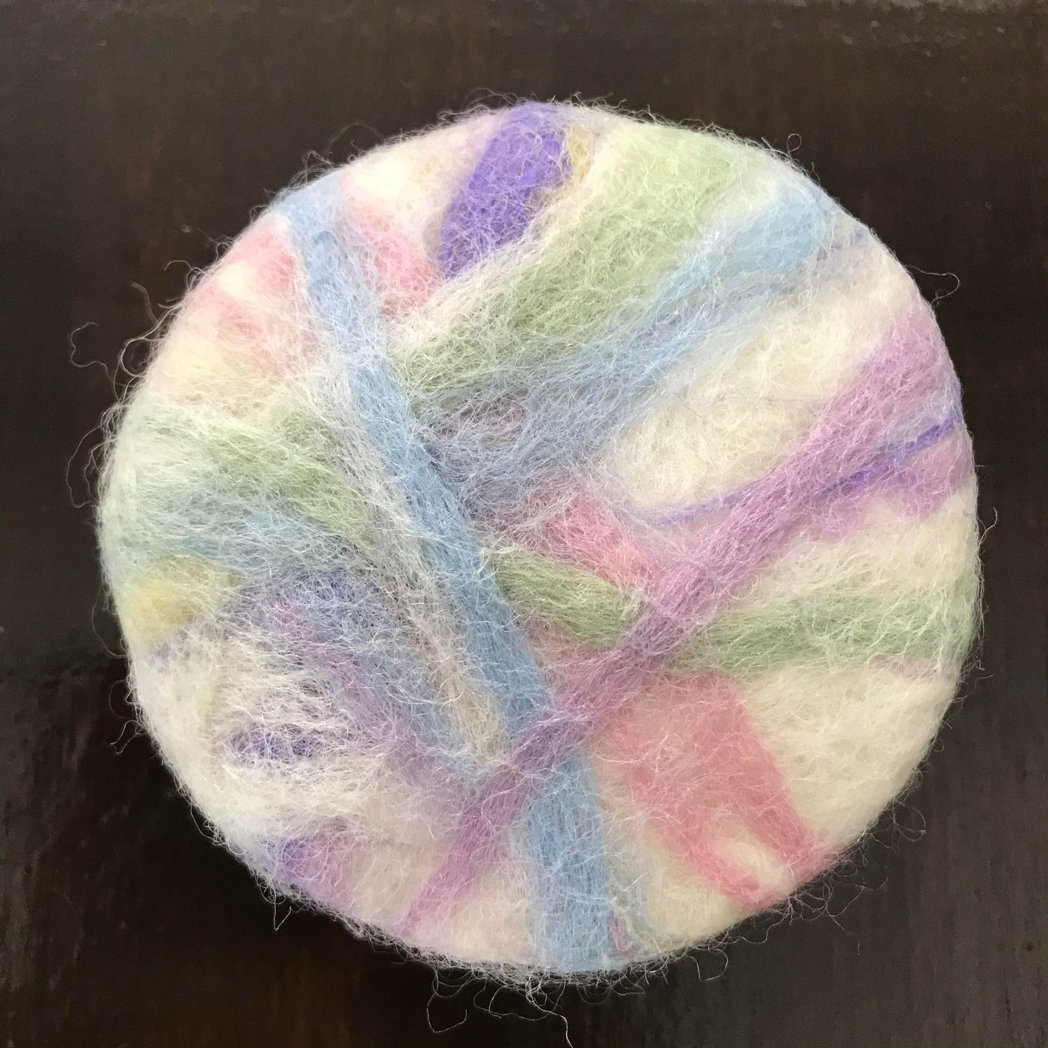 canadian made cedar sage essential oil simply natural canada soap hand felted in spring colours using 100 per cent wool