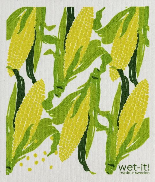 corn cobs wet it cloth made in sweden