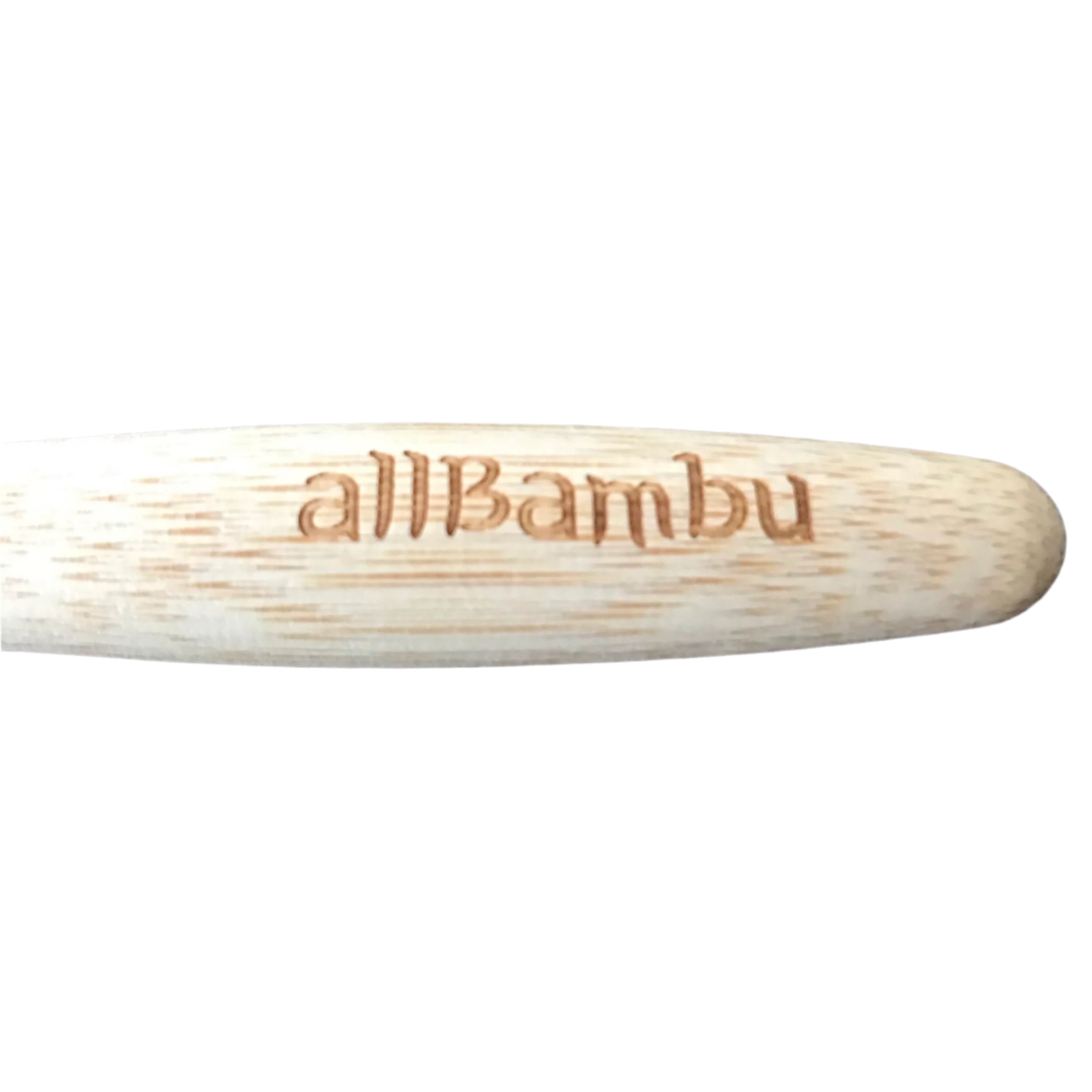 soft allbambu biodegradable bamboo toothbrush with charocoal bristles natural tip