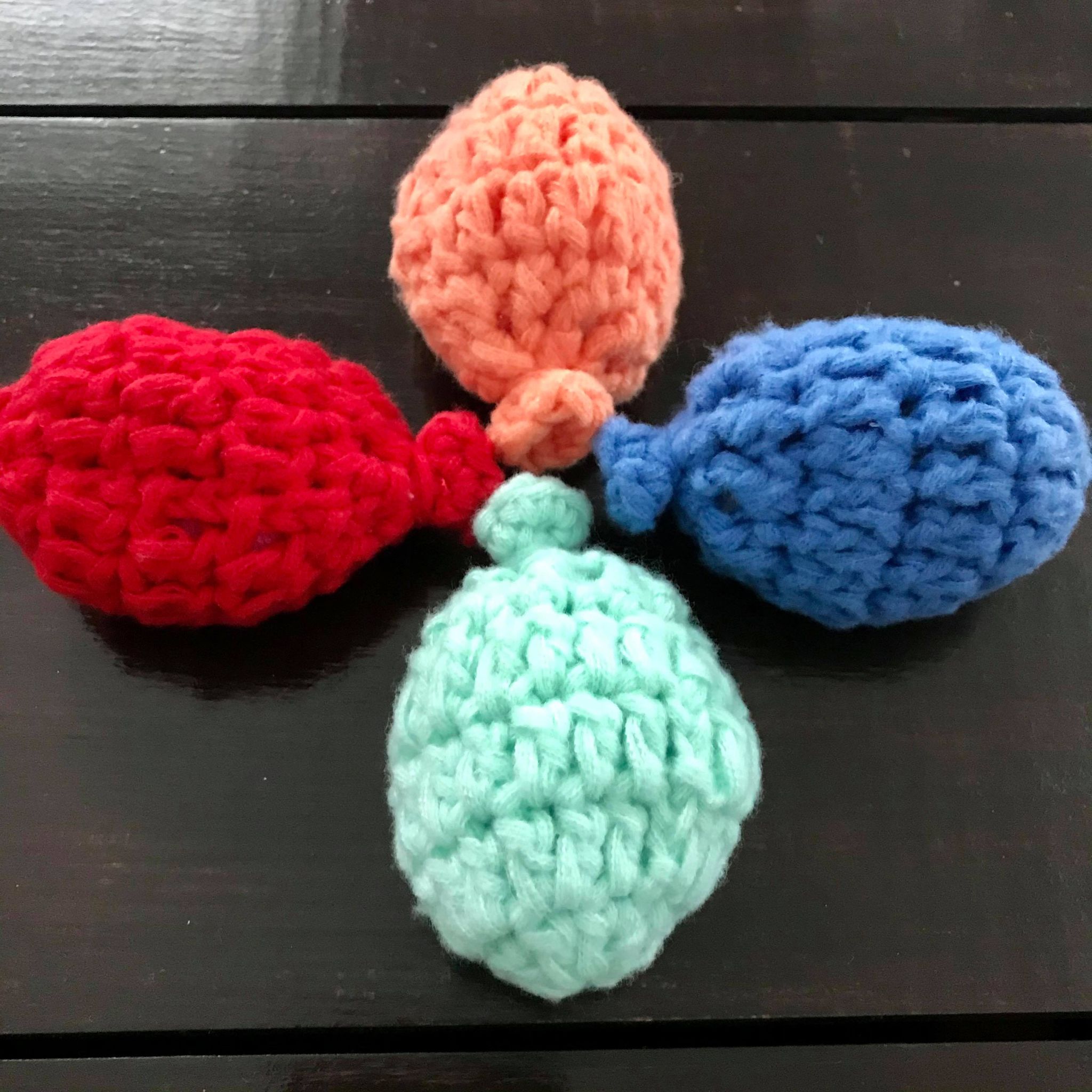 Crocheted Water Balloons