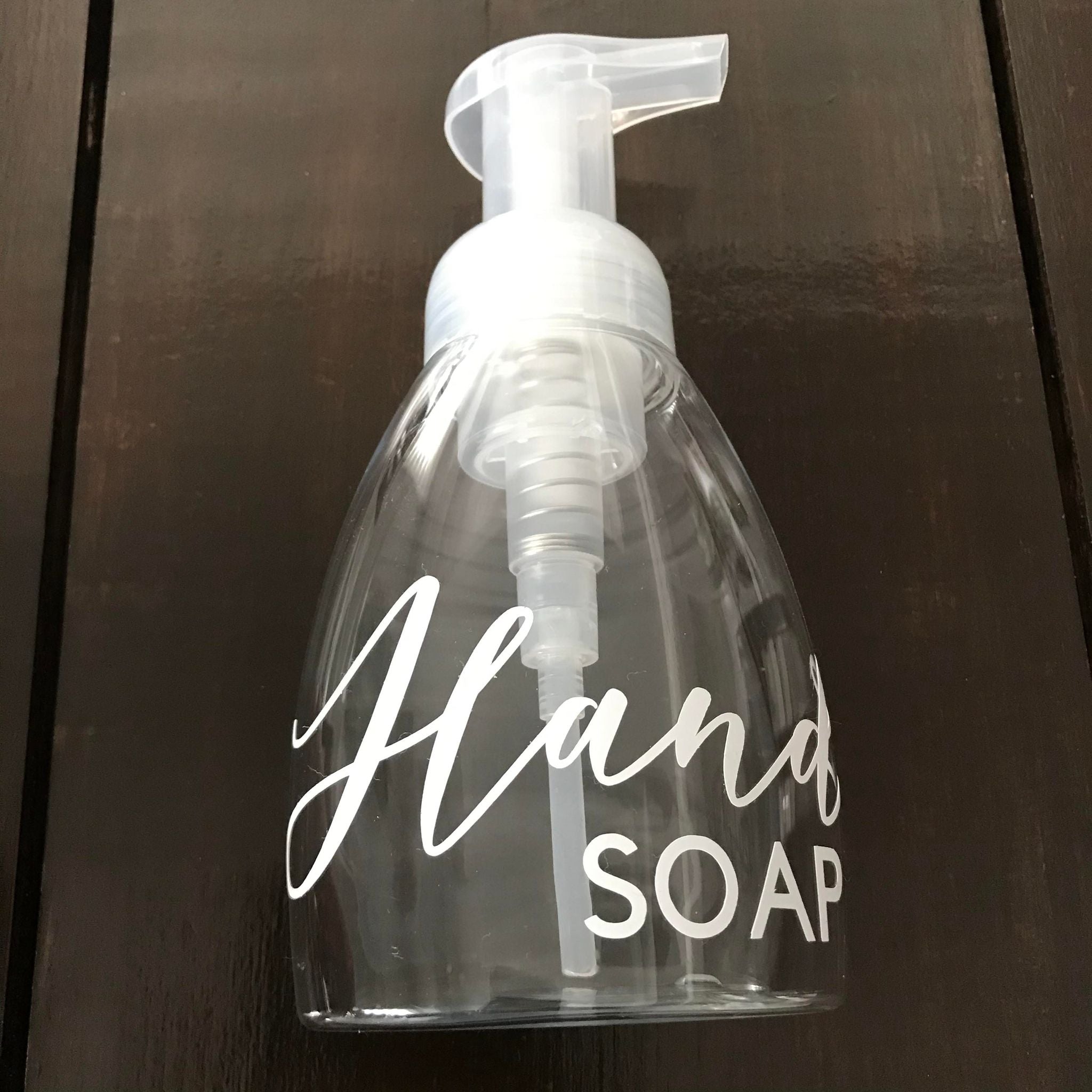 Reusable Foaming Hand Soap Bottles - Plastic