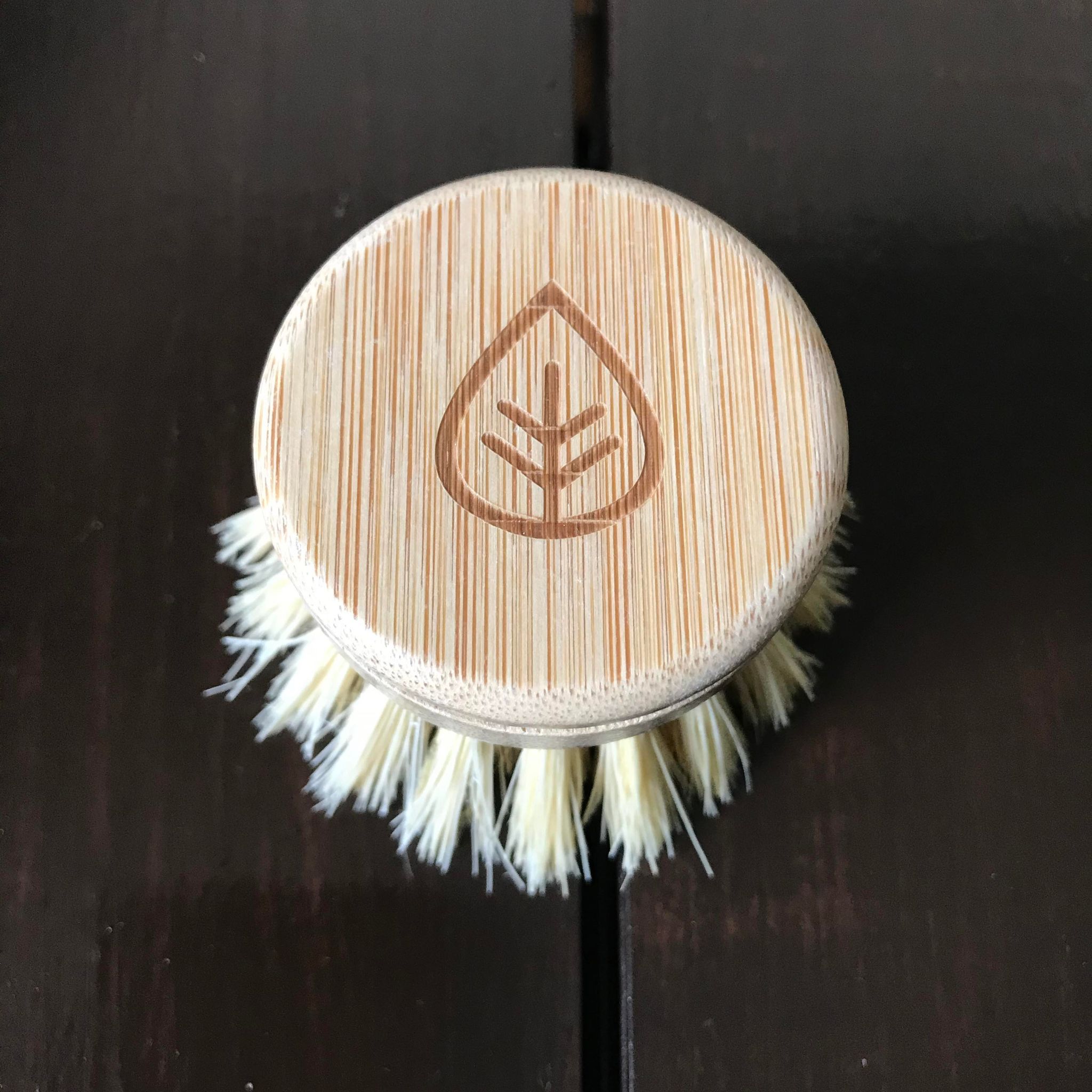 Refill head for Plalntish sisal bamboo dish brush
