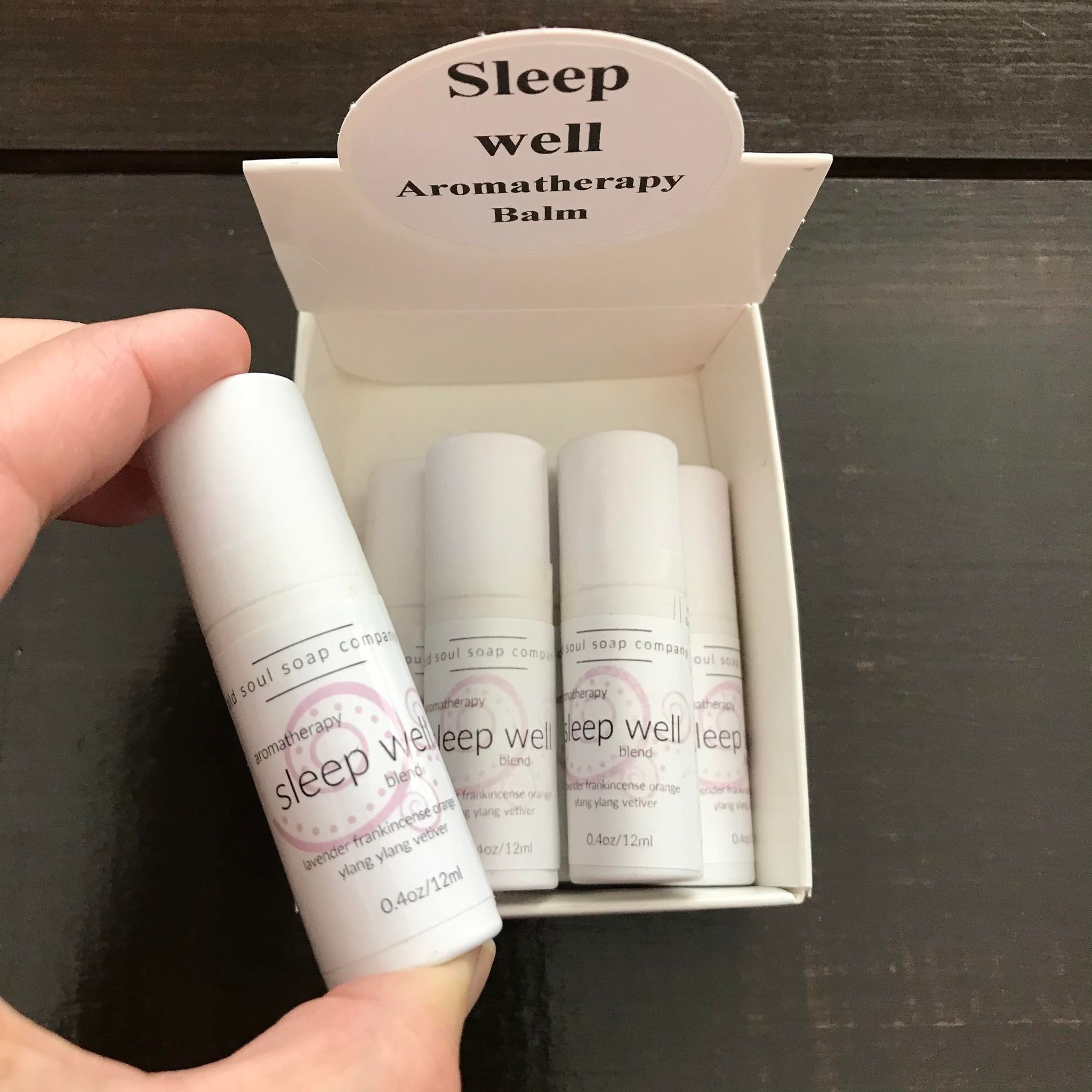Sleep Well Aromatherapy Balm