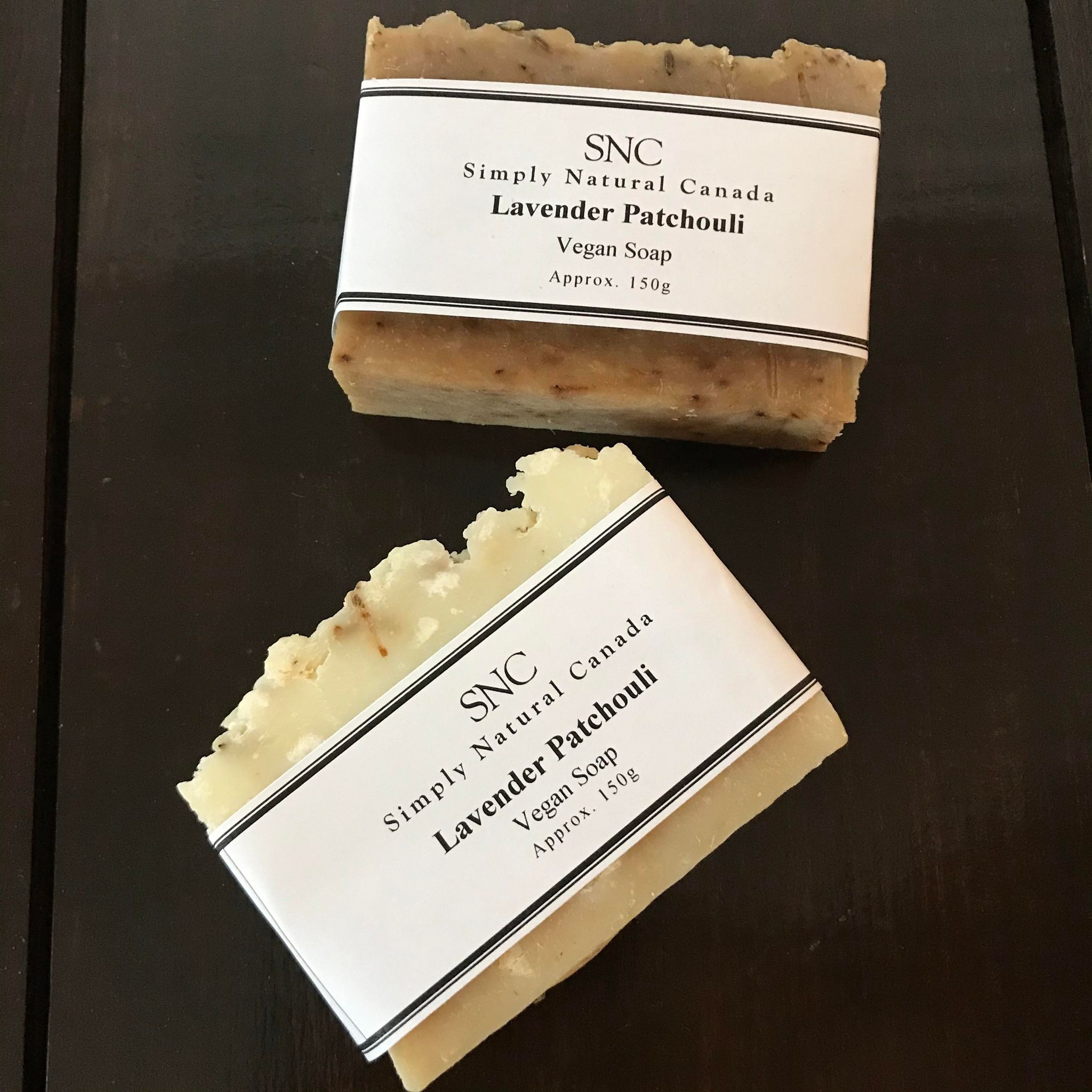 lavender patchouli natural vegan soap handcrafted in canada by simply natural canada
