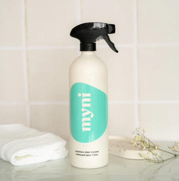 stainless steel spray bottle in wheat straw 750 ml size
