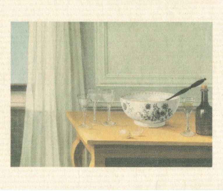 Beautiful and absorbent this kitchen cloth features Nils Schillmark's Still Life with a Punch Bowl 1795-1797 from Ateneum Finnish National Gallery.