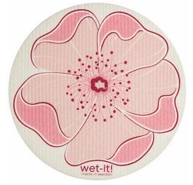 buy round cherry blossome wet it swedish dishcloth