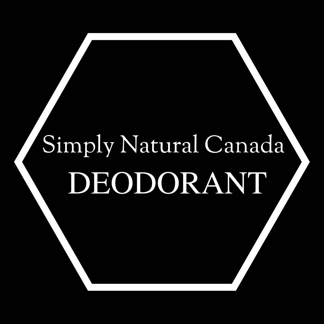 Canadian made magnesium based roll on and spray deodorant in refillable glass bottles made by Simply Natural Canada