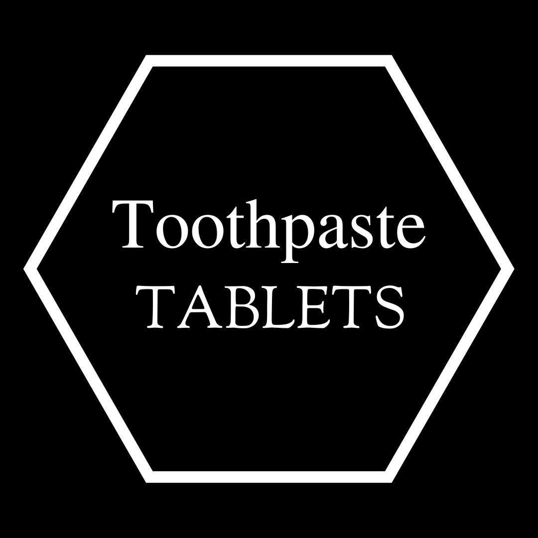 Plastic free toothpaste tablets from some of your favourite Canadian brands Change Toothpaste, etee and Tanit Botanics