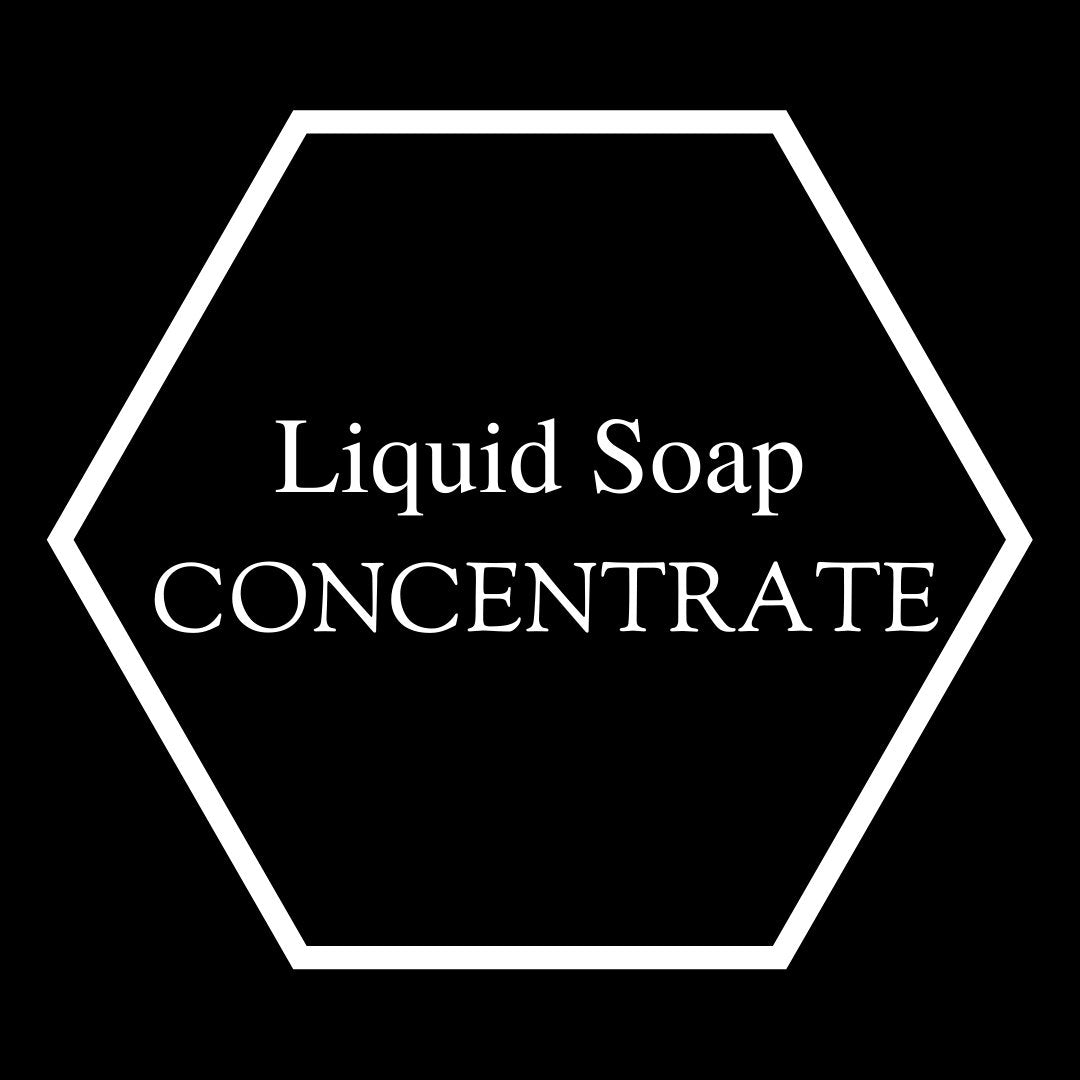 Hand soap and dish soap concentrate available in tablet form and a liquid in a biodegradable beeswax pod