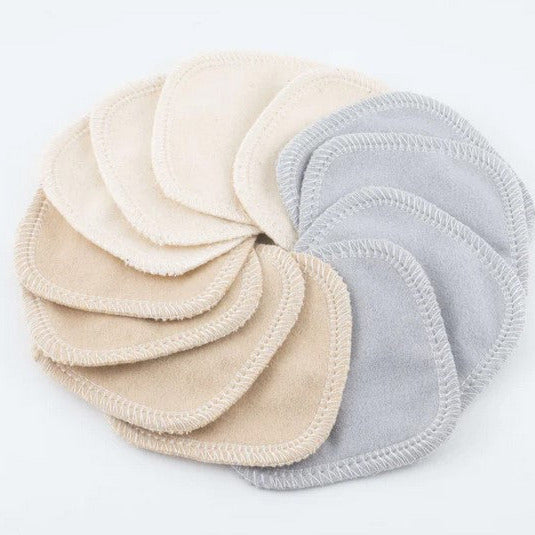 Suave reusable facial rounds from Cheeks Ahoy are made with washable cotton flannel and are a handy earth-friendly replacement, doing a better job and lasting through years of continued washing and come with an organic cotton mesh laundry bag.