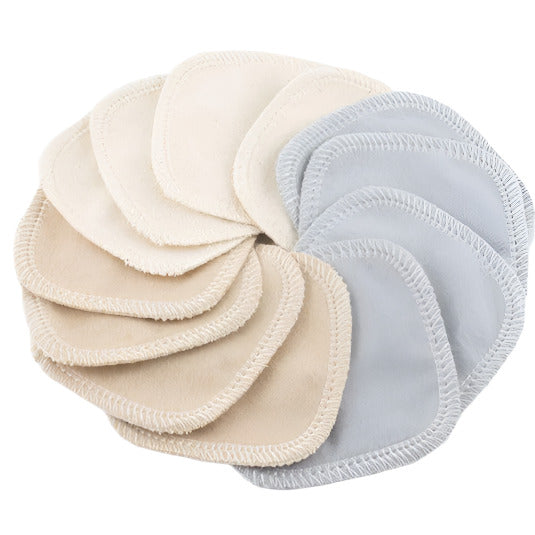 Suave reusable facial rounds from Cheeks Ahoy are made with washable cotton flannel and are a handy earth-friendly replacement, doing a better job and lasting through years of continued washing and come with an organic cotton mesh laundry bag.