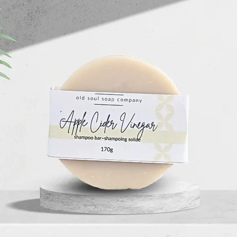 This 5.5 oz vegan shampoo bar made in Canada by the Old Soul Soap Company is ideal for all hair types but can be extra beneficial for those who tend to have oily prone hair. Scented with peppermint and rosemary essential oils you'll find this shampoo will give your scalp that tingly feeling.