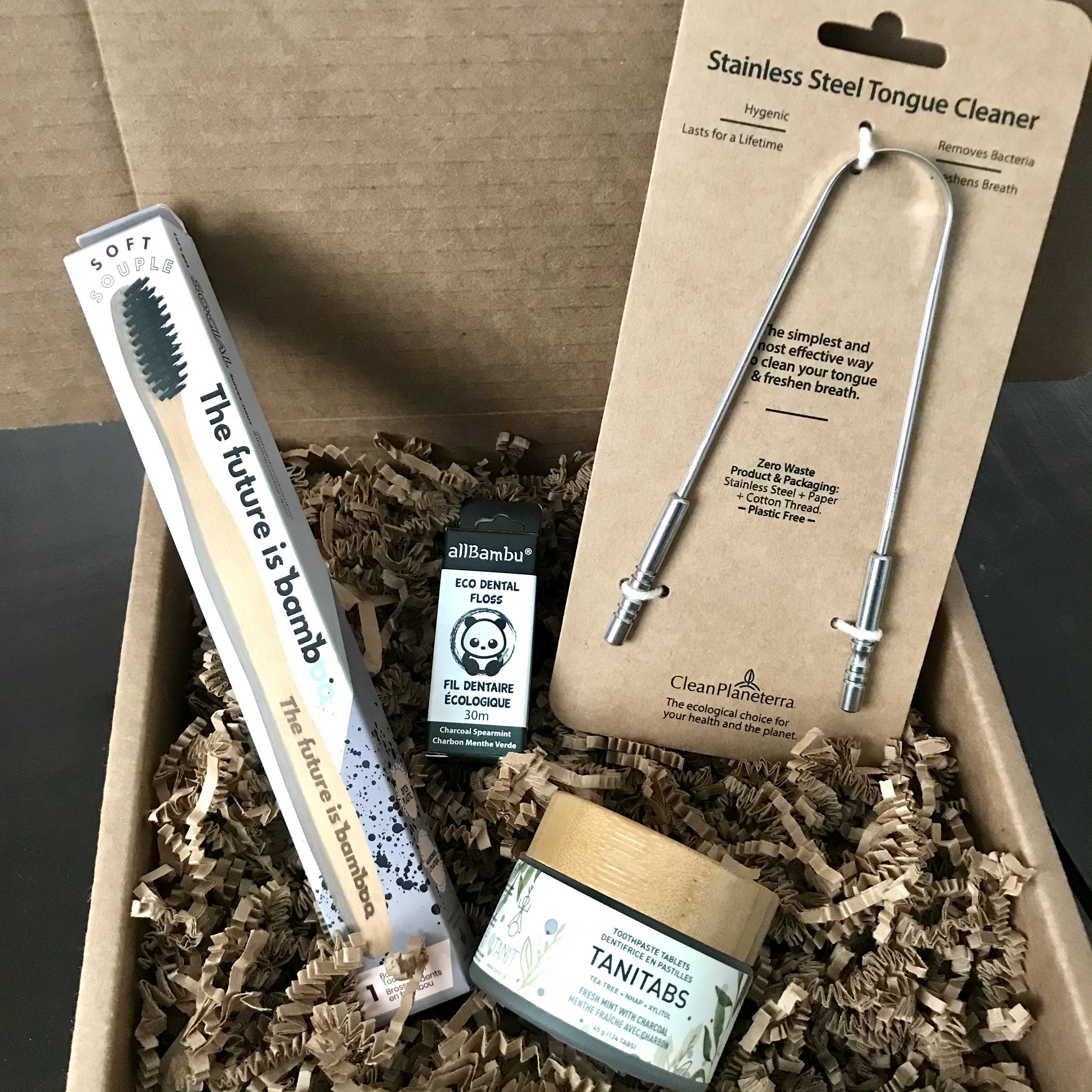 Introducing our Charcoal Dental Care Kit – a comprehensive earth-friendly solution for a healthier, brighter smile. This thoughtfully curated kit features four of our best-selling oral care items, each designed to elevate your dental hygiene routine.