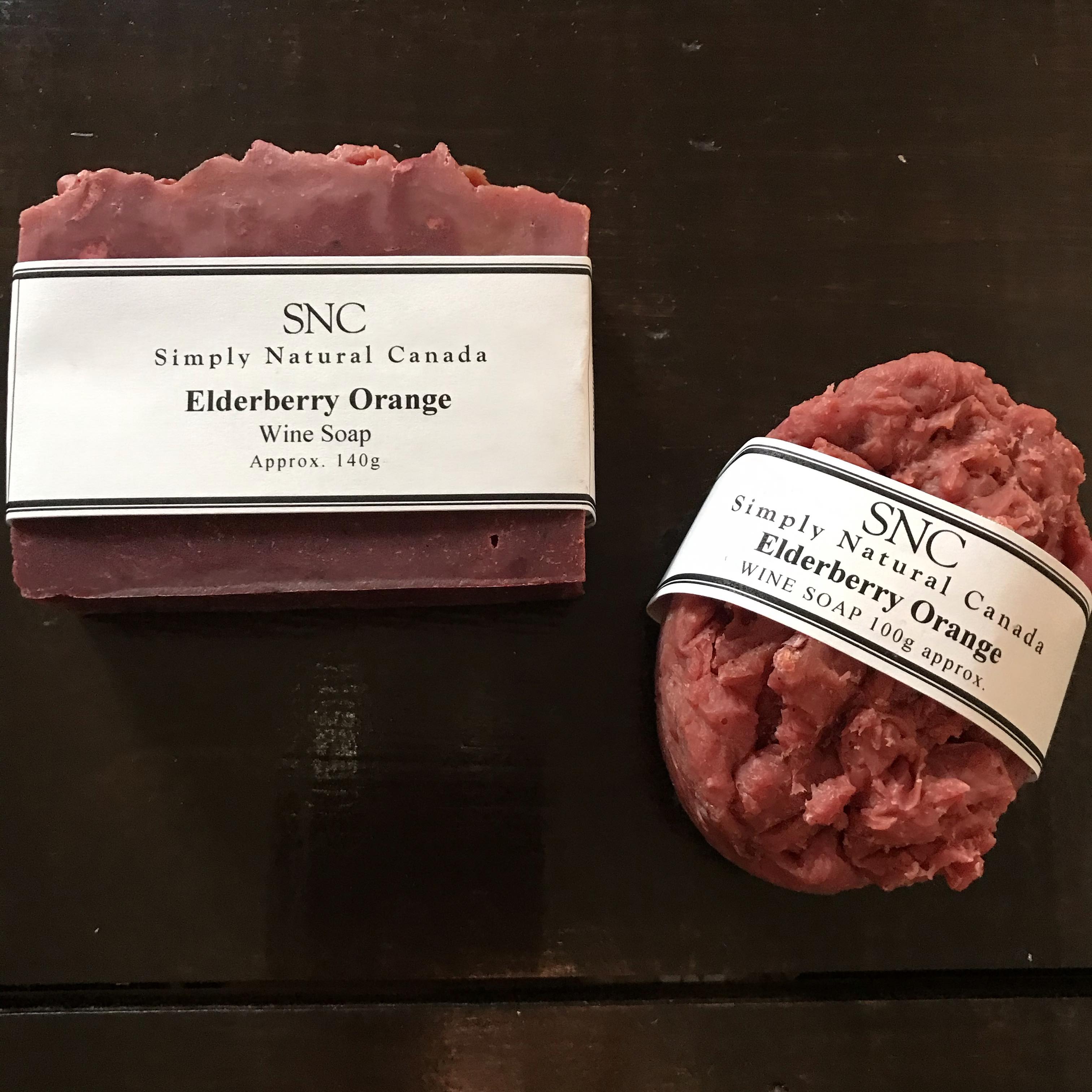 Elderberry Orange Wine Soap