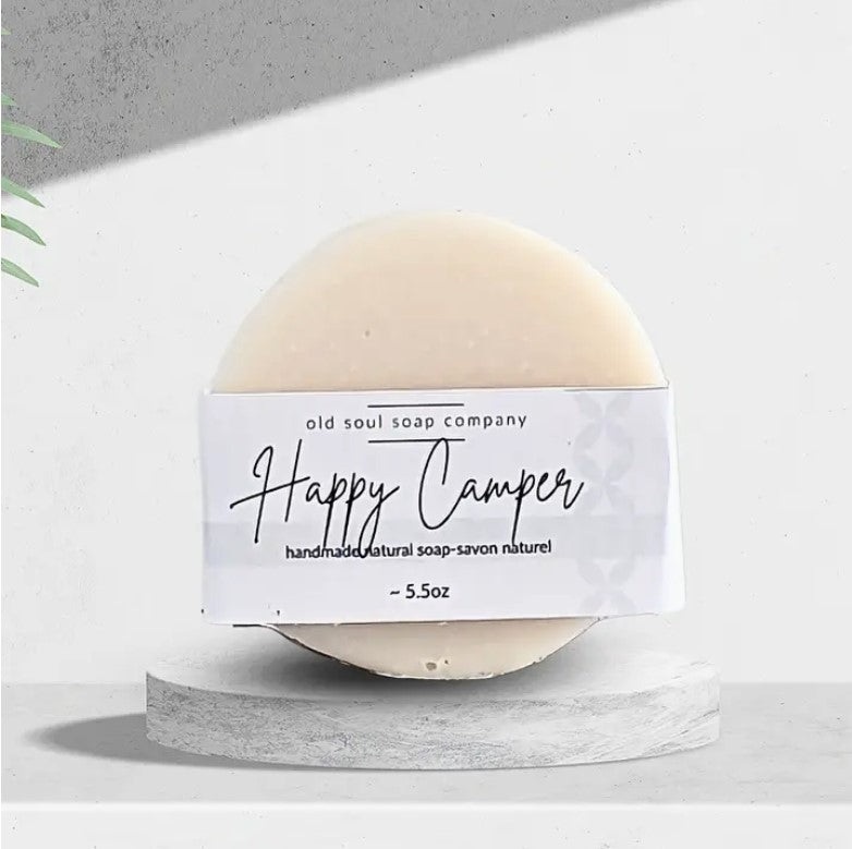 This handcrafted vegan soap (5.5oz) is ideal for nature lovers as it is loaded with essential oils that insects dislike. The scent is a pleasant mix of mint, lemongrass and citronella scent that is pleasing but not overpowering. 