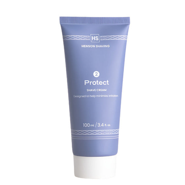 Henson Shaving Protect Shave Cream in 100 ml tube for sensitive skin