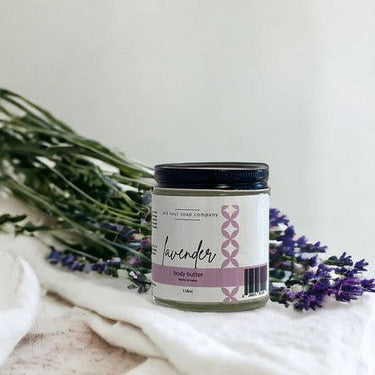Looking to indulge in a Canadian made body butter that will keep your skin feeling soft and hydrated? If so, check out this Lavender Body Butter by the Old Soul Soap Company. Just a little bit of their luxurious formula goes a long way to keep you moisturized and feeling your best. Experience the buttery bliss!