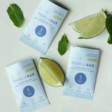 Made in Canada by Tanit Botanics these Lemon Mint Revolubar soap tablets feature plant-based and pH-balanced ingredients to keep hands feeling hydrated and smooth after each wash.