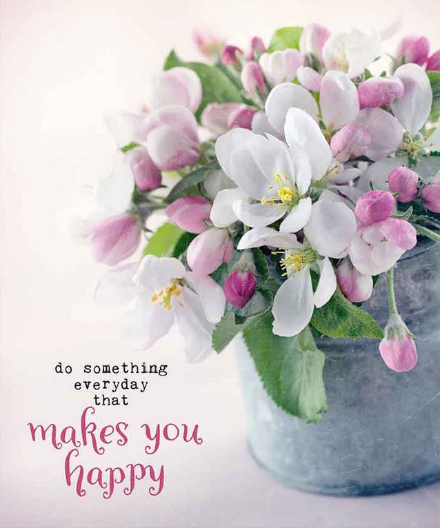 Compostable eco sponge cloth made of cellulose and cotton featuring a bright and cheery motif of spring flowers with an inspiring quote replaces paper towel by absorbing 20x its weight in liquid. Size 20 x 17 cm