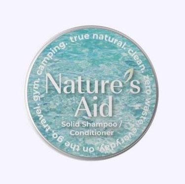 Nature's Aid Shampoo and Conditioner Bar Travel Tins