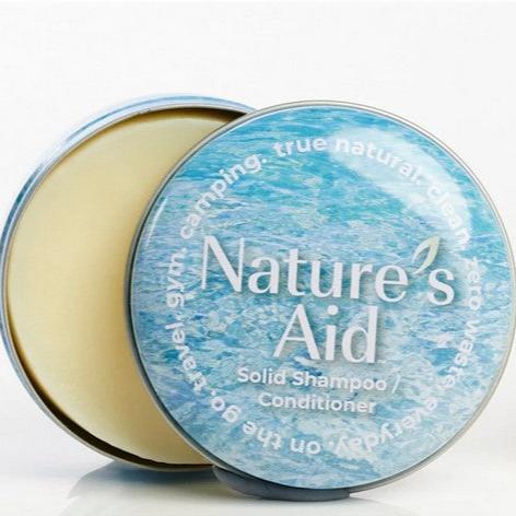 Nature's Aid Shampoo and Conditioner Bar Travel Tins